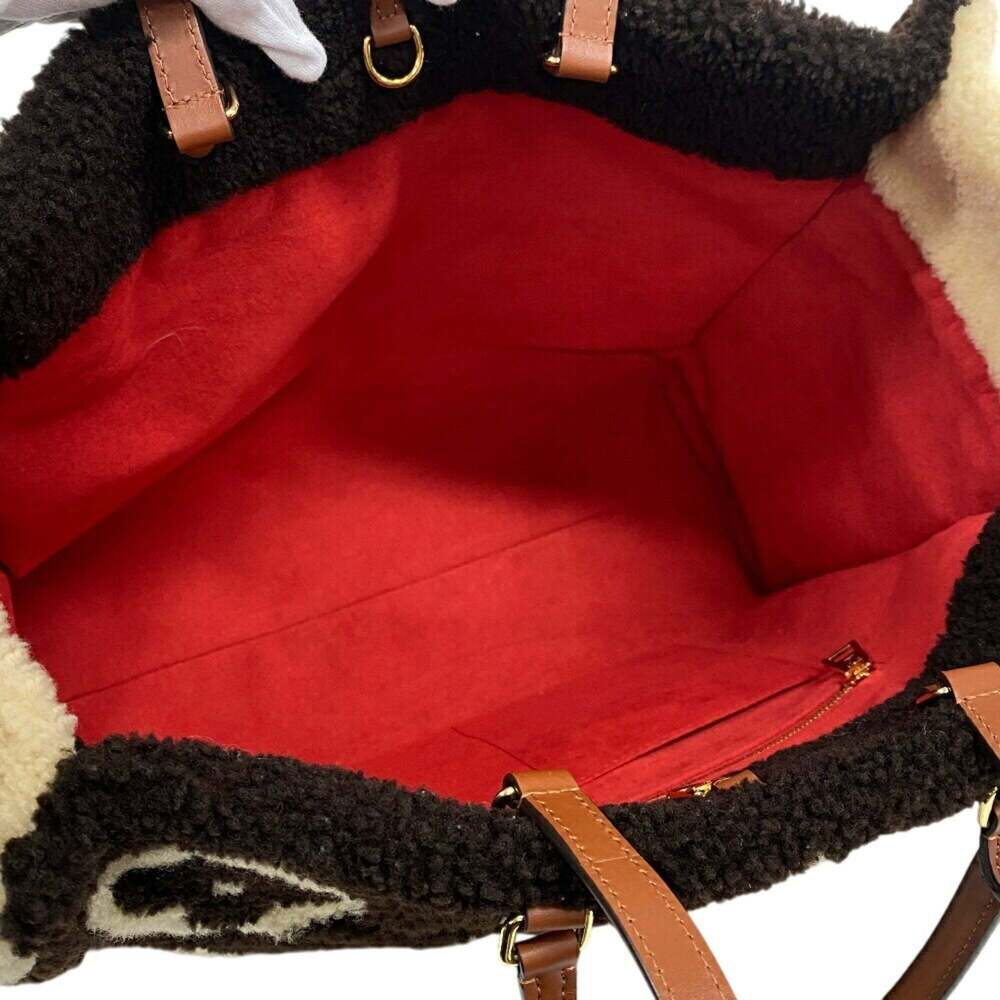 LOUIS VUITTON M55420 On the Go GM Monogram Teddy Handbag High Women's Brown - Picture 7 of 16